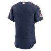 Cleveland Guardians Nike City Connect Authentic Sponsor Patch Jersey - Navy - Detail View
