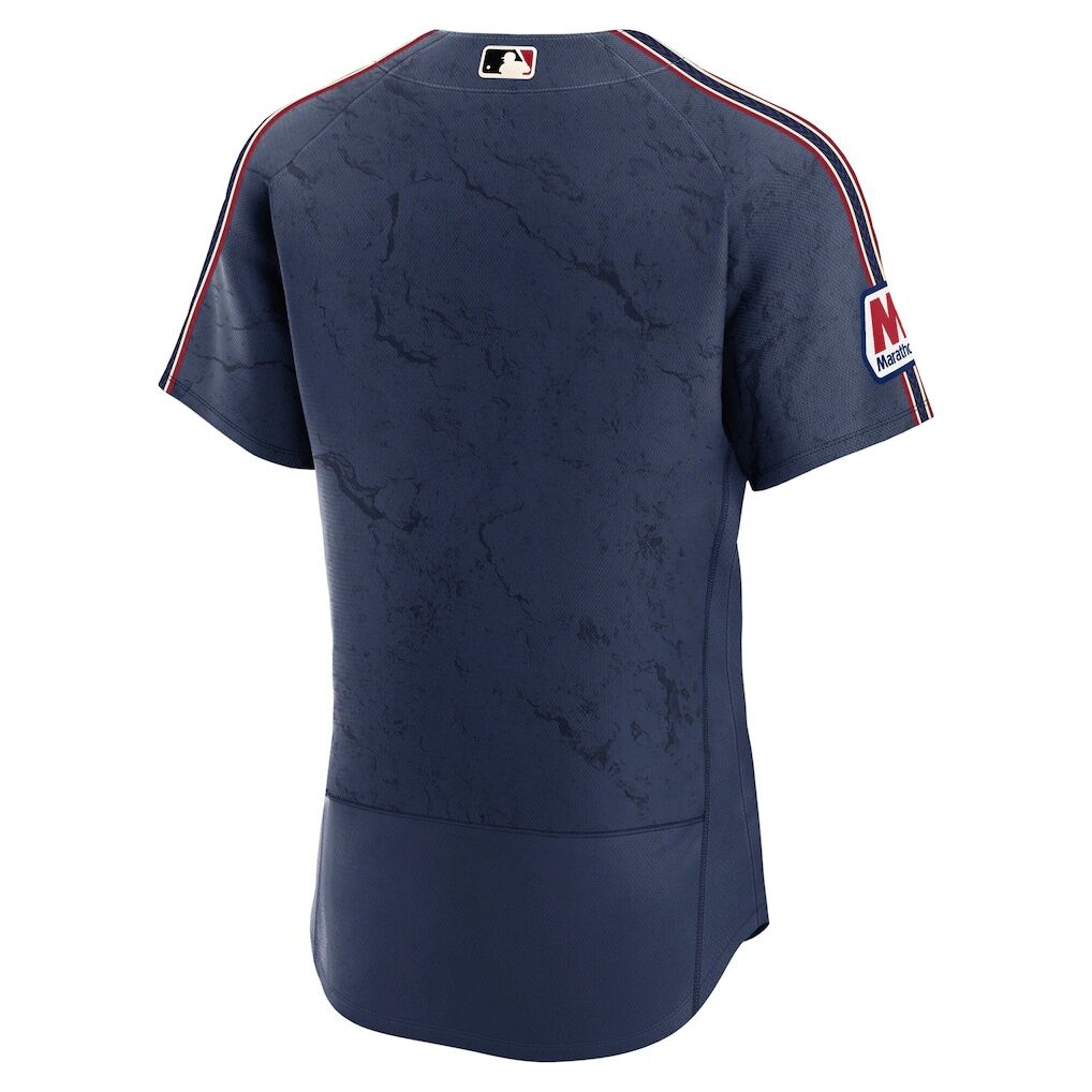 Cleveland Guardians Nike City Connect Authentic Sponsor Patch Jersey