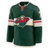 Brock Faber Minnesota Wild Fashion7 Anniversary Premium Jersey - Green - Side View