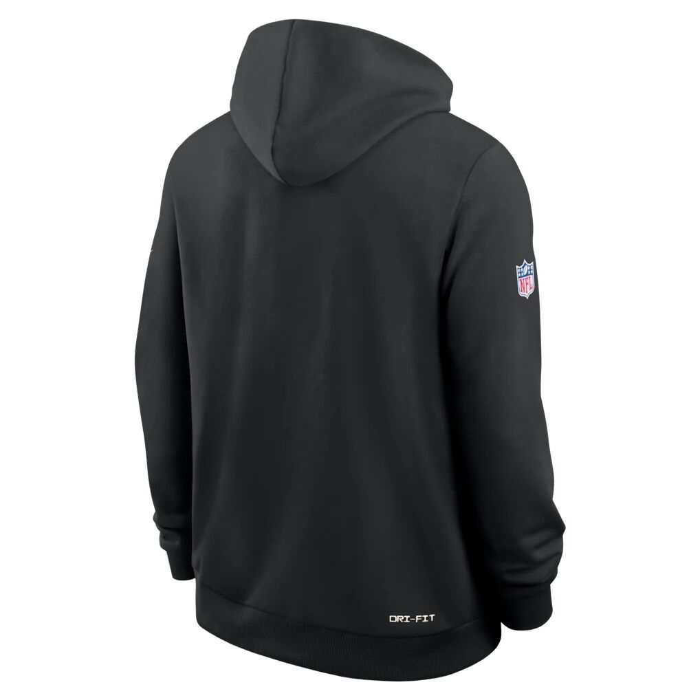 Pittsburgh Steelers Nike Sideline Standard Issue Top Prospect Dri-FIT Hoodie