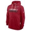 Arizona Cardinals Nike Sideline Standard Issue Top Prospect Dri-FIT Hoodie - - Side View