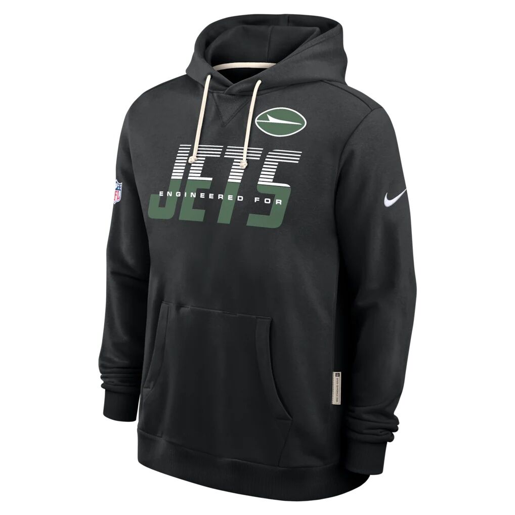 New York Jets Nike Sideline Standard Issue Top Prospect Dri-FIT Hoodie
