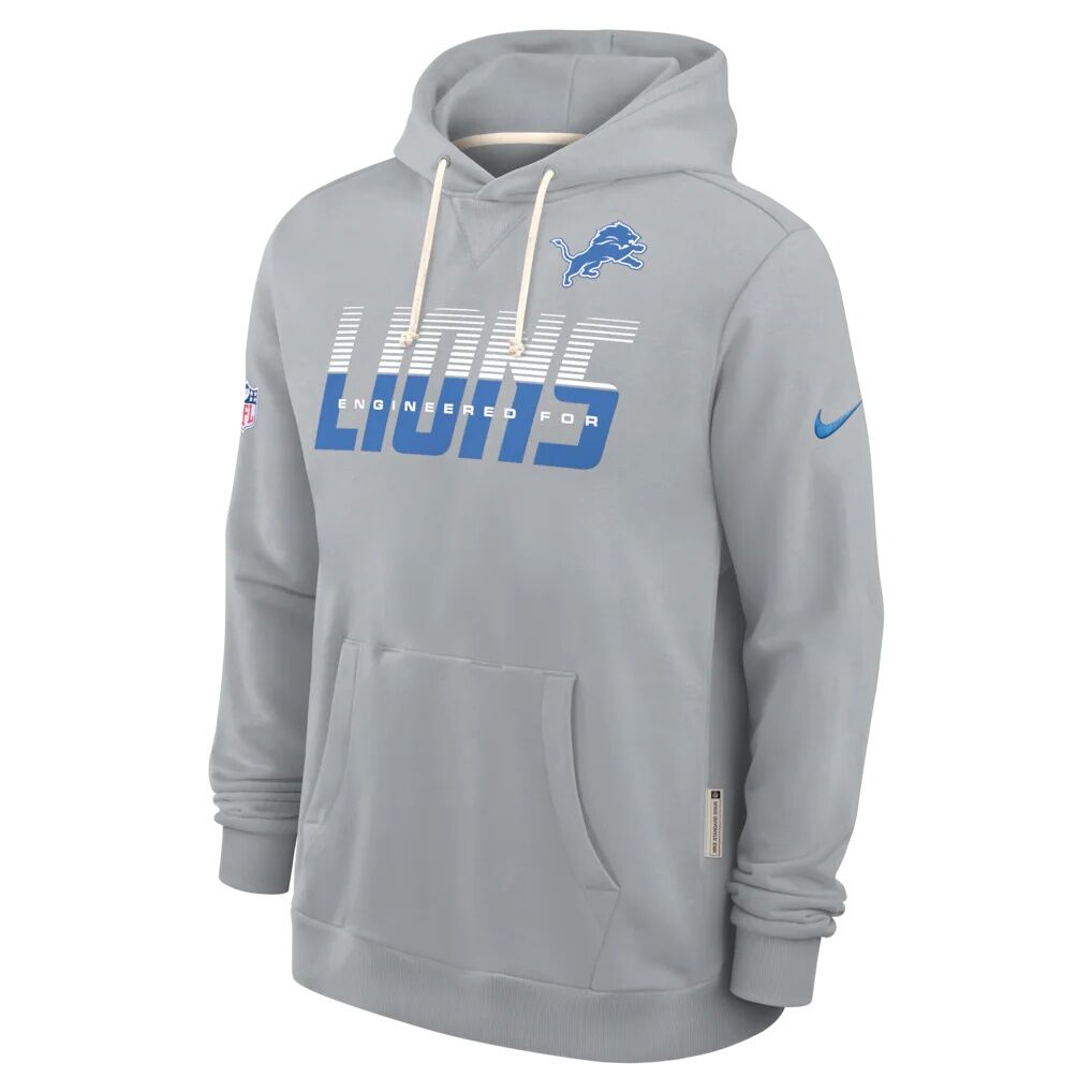 Detroit Lions Nike Sideline Standard Issue Top Prospect Dri-FIT Hoodie