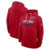 Atlanta Falcons Nike Sideline Standard Issue Top Prospect Dri-FIT Hoodie - Red - Front View