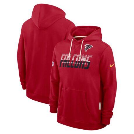 Atlanta Falcons Nike Sideline Standard Issue Top Prospect Dri-FIT Hoodie