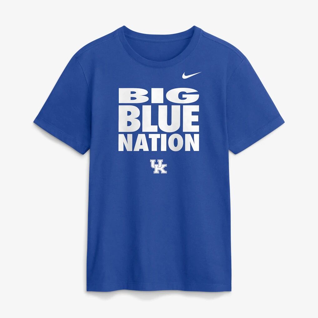 Kentucky Wildcats Nike 2026 Sideline Dri-FIT Slogan T-Shirt - Royal
