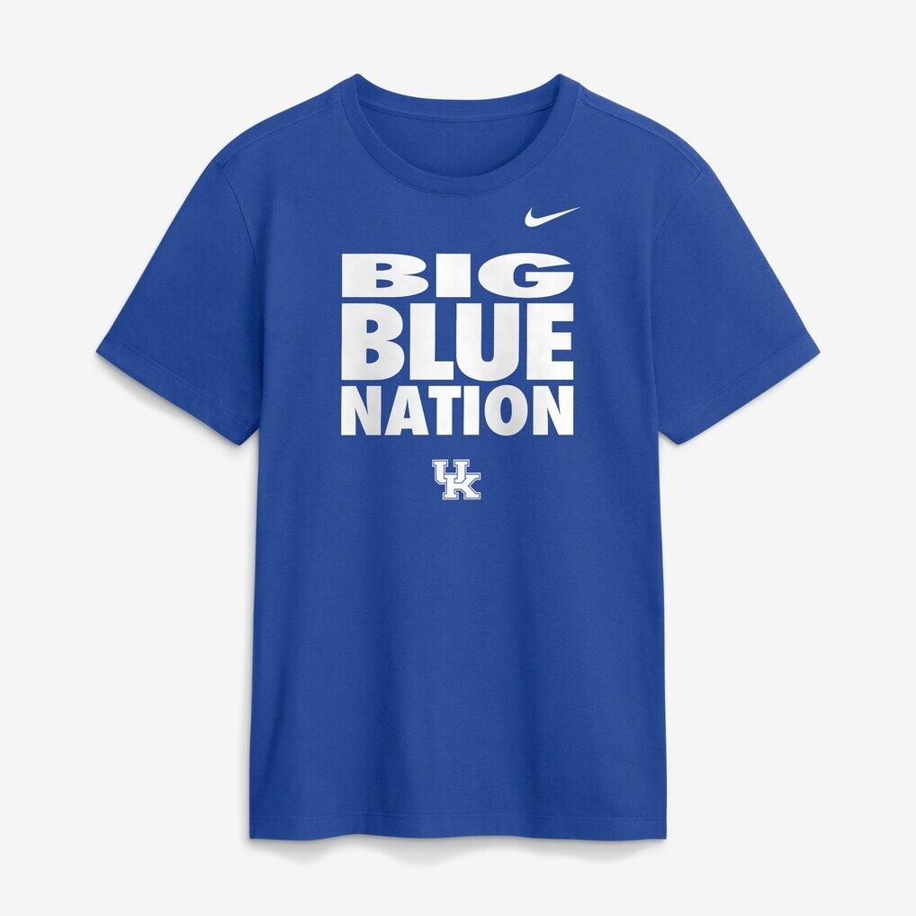Kentucky Wildcats Nike 2026 Sideline Dri-FIT Slogan T-Shirt - Royal