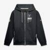 Las Vegas Raiders Nike Sideline Standard Issue Quarterback Scramble Dri-FIT Full-Zip Hoodie - Black - Front View