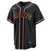 Jung Hoo Lee San Francisco Giants Nike Fashion Replica Black Out Jersey - - Alt1