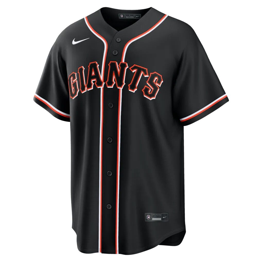 Jung Hoo Lee San Francisco Giants Nike Fashion Replica Black Out Jersey