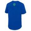 Seattle Sounders FC Fashion7 Maximum Intensity Button-Up Jersey - Blue - Detail View