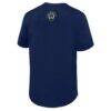 Philadelphia Union Fashion7 Maximum Intensity Button-Up Jersey - Navy - Detail View
