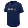 Philadelphia Union Fashion7 Maximum Intensity Button-Up Jersey - Navy - Side View