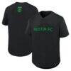 Austin FC Fashion7 Maximum Intensity Button-Up Jersey - Black - Front View