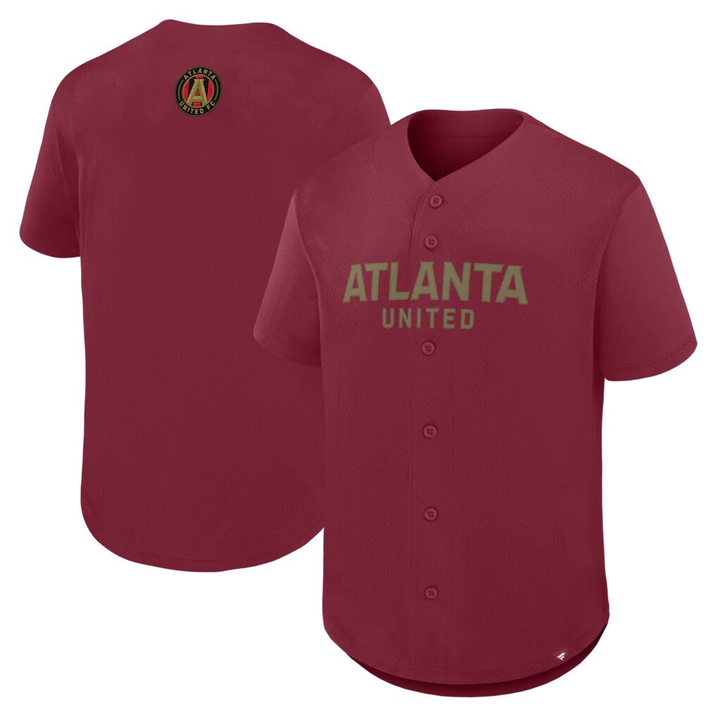 Atlanta United FC Fashion7 Maximum Intensity Button-Up Jersey