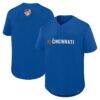 FC Cincinnati Fashion7 Maximum Intensity Button-Up Jersey - Blue - Front View