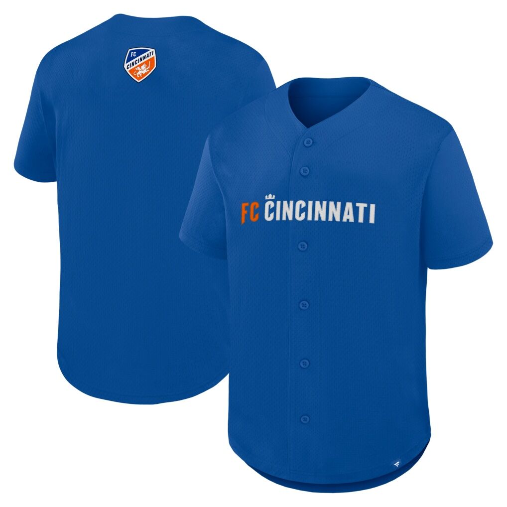 FC Cincinnati Fashion7 Maximum Intensity Button-Up Jersey