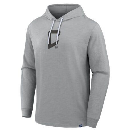 Columbus Crew Fashion7 Unending Practice​ Transitional Slub Hoodie - Gray - Front View