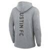 Austin FC Fashion7 Unending Practice​ Transitional Slub Hoodie - gray - alt2 view