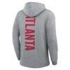 Atlanta United FC Fashion7 Unending Practice​ Transitional Slub Hoodie - gray - alt2 view