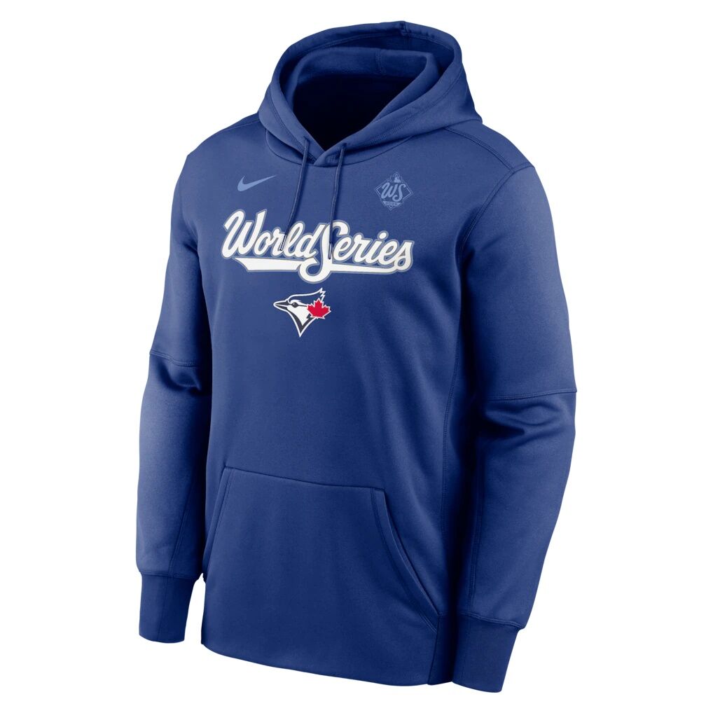 Toronto Blue Jays Nike 2025 World Series Authentic Collection Therma Fleece Hoodie – Royal