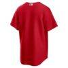 Boston Red Sox Nike Alternate Replica Jersey - Red - Detail View