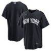New York Yankees Nike Alternate Replica Jersey - Navy - Front View