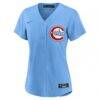 Chicago Cubs Nike Women's Alternate Replica Jersey - - Side View