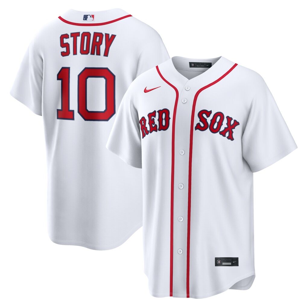 Trevor Story Boston Red Sox Nike Home Replica Jersey