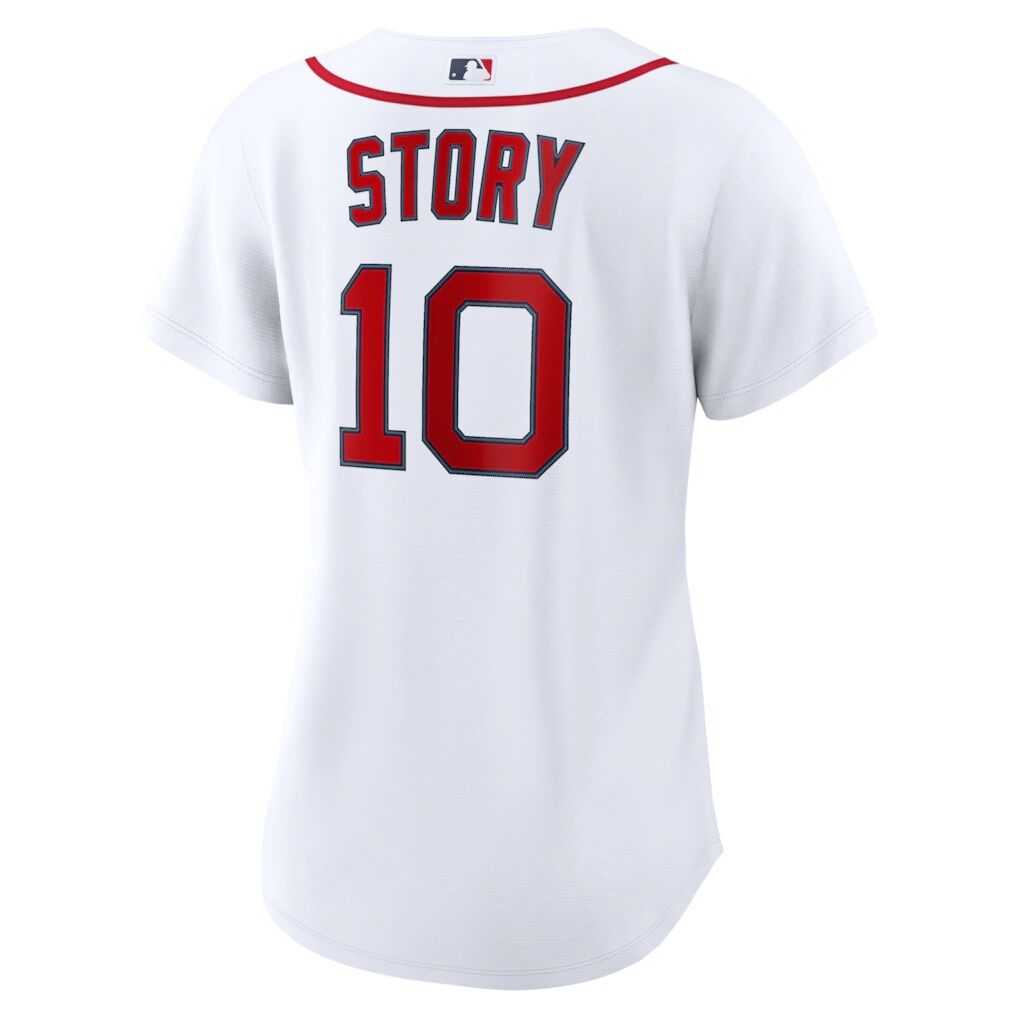 Trevor Story Boston Red Sox Nike Women's Home Replica Jersey