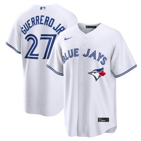 Vladimir Guerrero Jr. Toronto Blue Jays Nike Home Replica Jersey - White - Front View