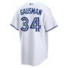 Kevin Gausman Toronto Blue Jays Nike Home Replica Jersey - White - Detail View