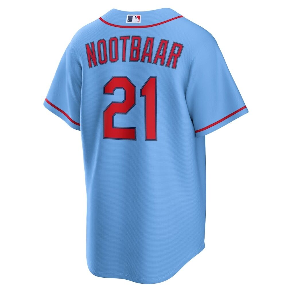 Lars Nootbaar St. Louis Cardinals Nike Alternate Replica Jersey - Light Blue