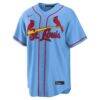 Masyn Winn St. Louis Cardinals Nike Alternate Replica Jersey - Light Blue - Side View