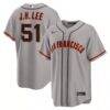 Jung Hoo Lee San Francisco Giants Nike Road Replica Jersey - Gray - Front View