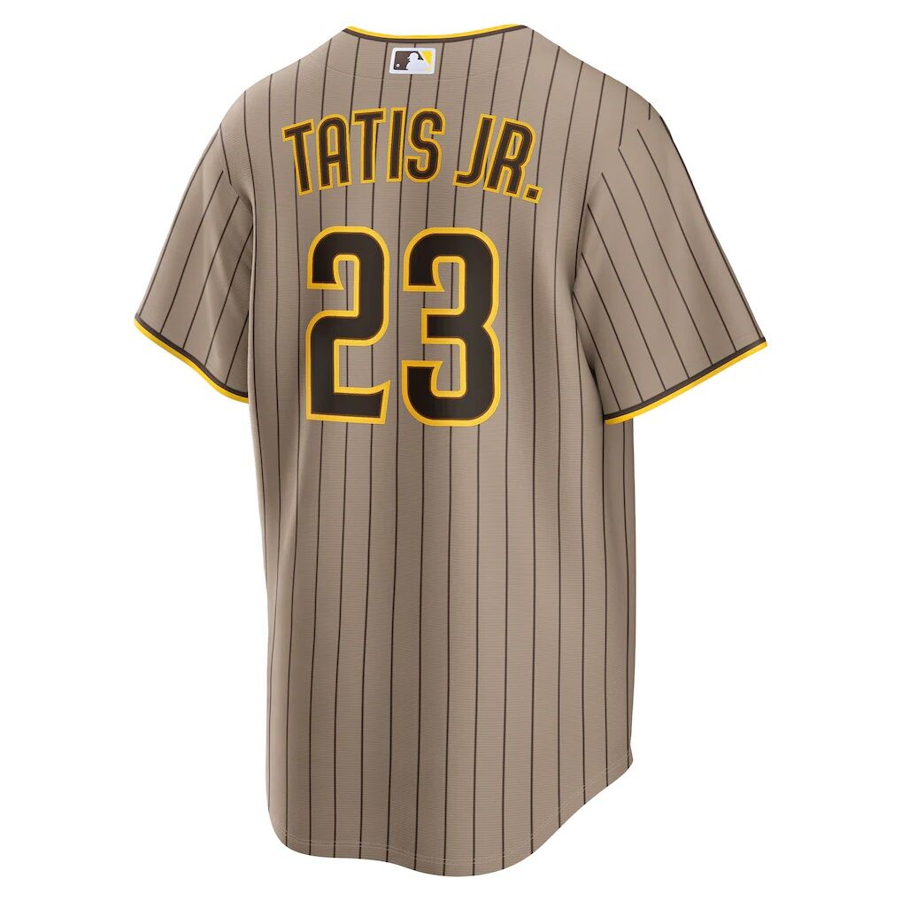 Fernando Tatis Jr. San Diego Padres Nike Alternate Replica Jersey - Sand