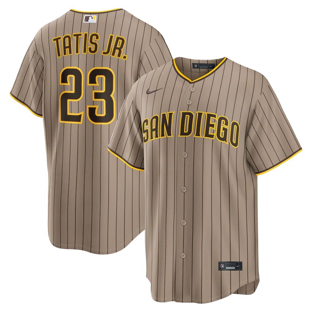 Fernando Tatis Jr. San Diego Padres Nike Alternate Replica Jersey - Sand