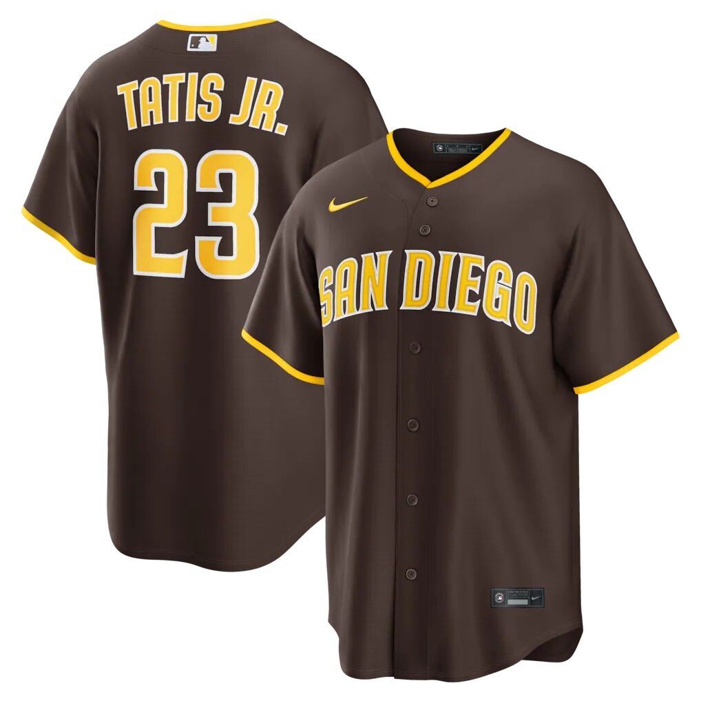 Fernando Tatis Jr. San Diego Padres Nike Road Replica Jersey