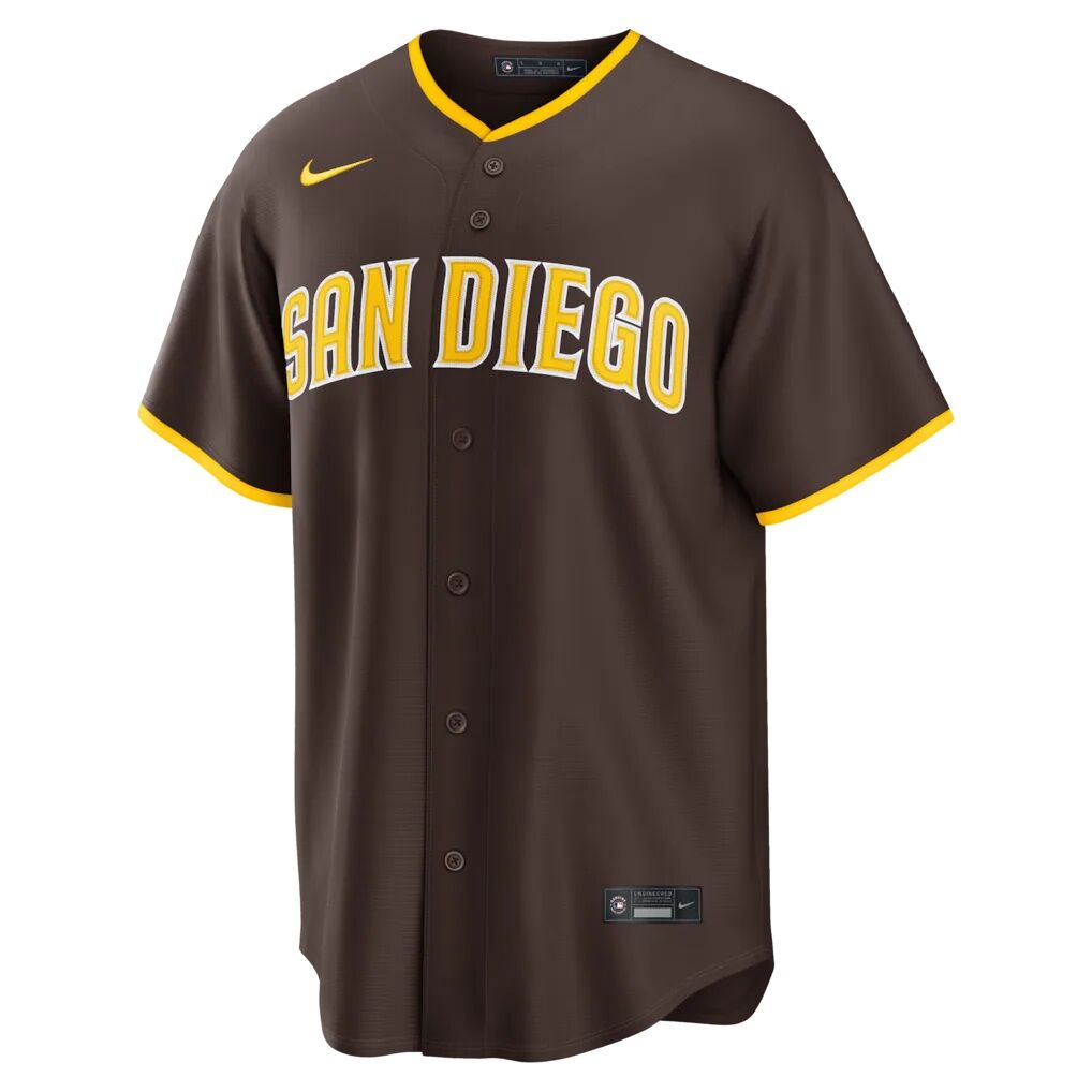 Jackson Merrill San Diego Padres Nike Road Replica Jersey