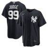 Aaron Judge New York Yankees Nike Alternate Replica Jersey - Navy - Front View