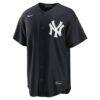 Aaron Judge New York Yankees Nike Alternate Replica Jersey - Navy - Side View