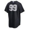 Aaron Judge New York Yankees Nike Alternate Replica Jersey - Navy - Detail View