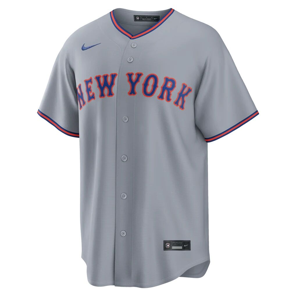 Francisco Lindor New York Mets Nike Road Replica Jersey