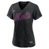 Juan Soto New York Mets Nike Women's Alternate Replica Jersey - Black - Side View