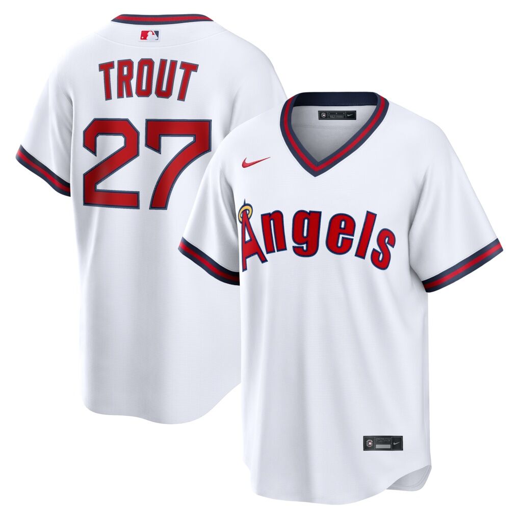 Mike Trout Los Angeles Angels Nike Alternate Replica Jersey