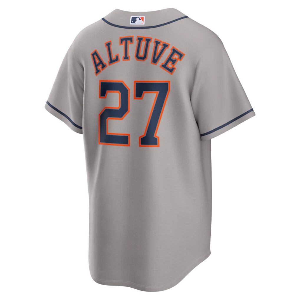 Jose Altuve Houston Astros Nike Road Replica Jersey