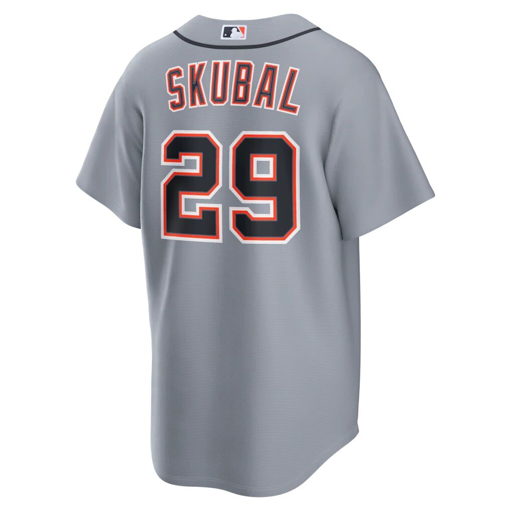 Tarik Skubal Detroit Tigers Nike Road Replica Jersey