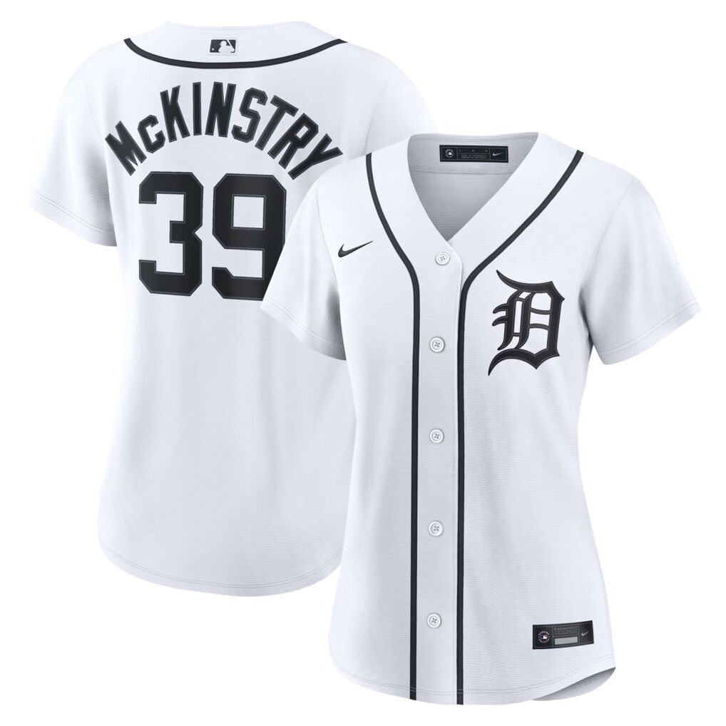 Zach McKinstry Detroit Tigers Nike Women’s Home Replica Jersey