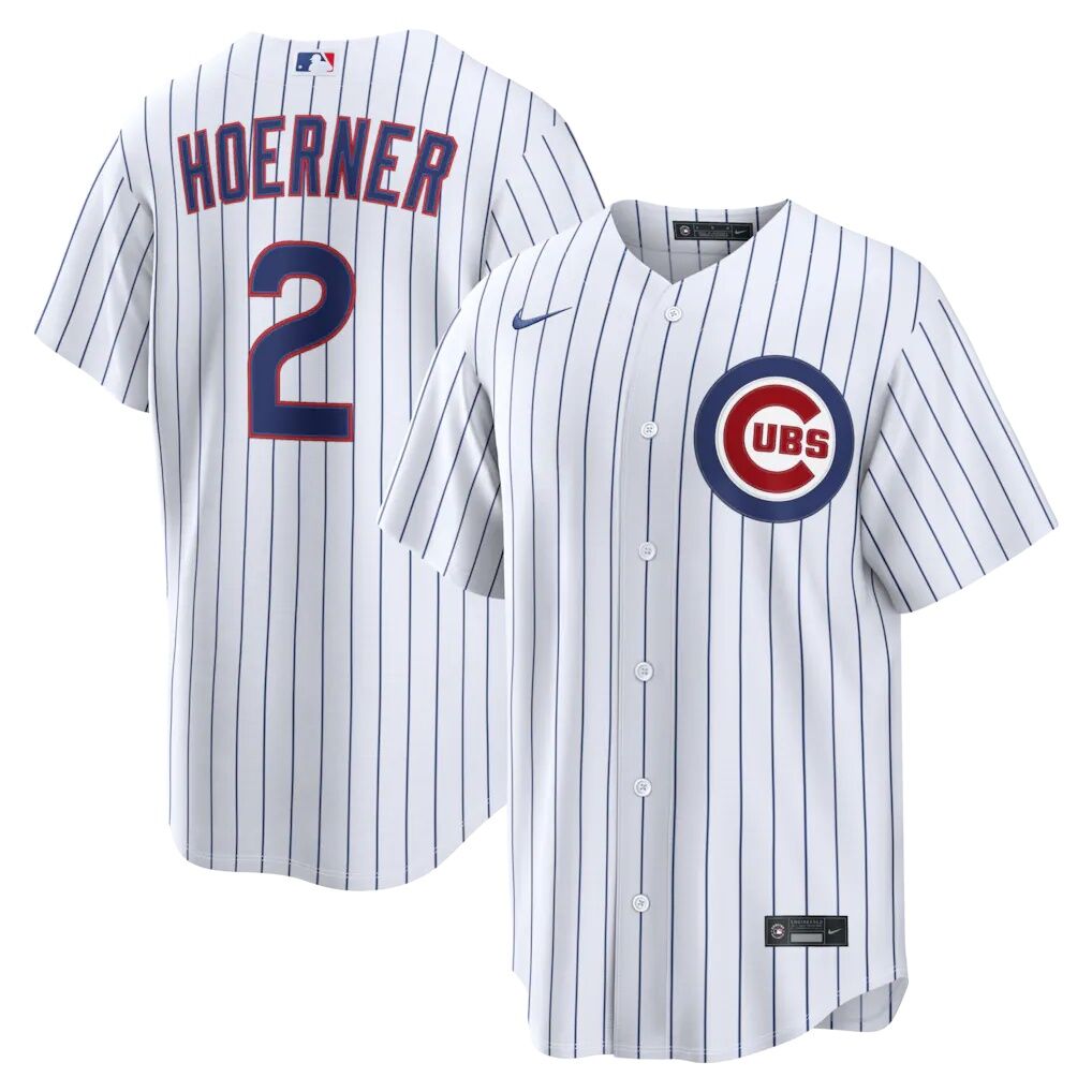 Nico Hoerner Chicago Cubs Nike Home Replica Jersey