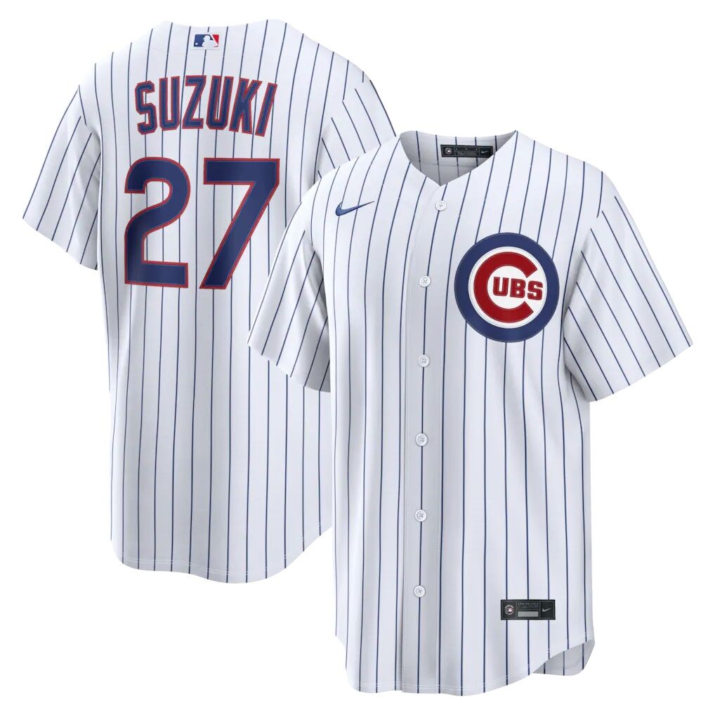 Seiya Suzuki Chicago Cubs Nike Home Replica Jersey